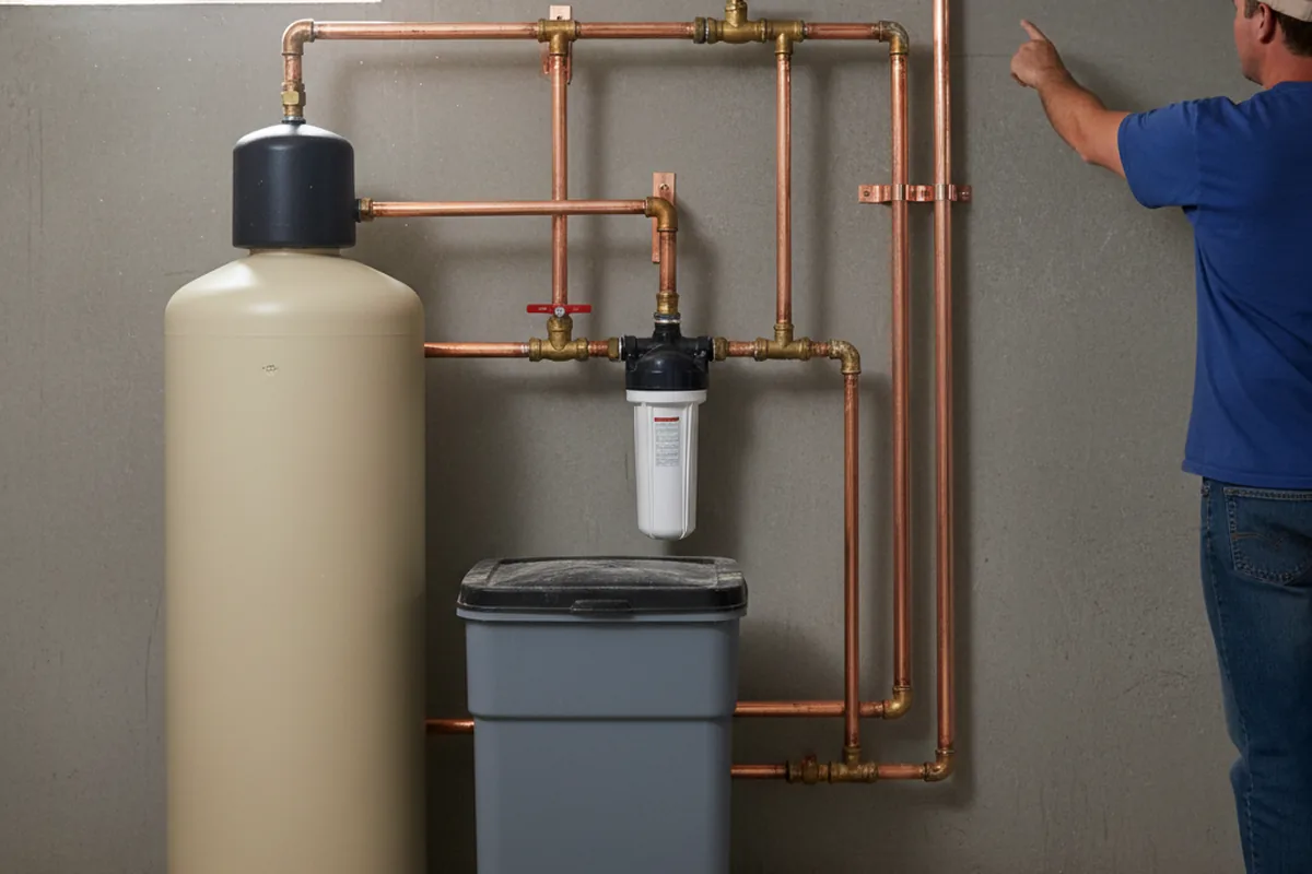 Whole-house water treatment system installed in Holmes
